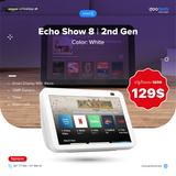 Echo Show 8 (2nd Gen, 2021 release) | HD smart display with Alexa and 13 MP camera