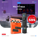 Fire TV Stick 1080p w/ Alexa Voice Remote (includes TV controls) | HD streaming device