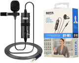 BOYA by M1 3.5mm Condenser Lavalier Microphone