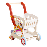 Wooden Stimulation Shopping Cart