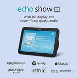 Amazon Echo Show 8 3rd generation 2023 (newest model), With Spatial Audio, Smart Home Hub, and Alexa