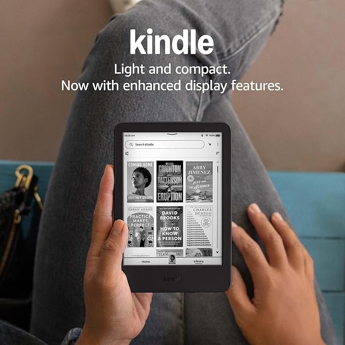 New Kindle 16GB ブラック(2024年発売) Amazon.co.jp: Kindle (2024年発売)、6インチディスプレイ電子