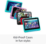 Amazon Fire HD 8 Kids Pro tablet (newest model), ages 6-12. Bright 8" HD screen, includes ad-free content, parental controls, 13-hr battery, slim case for older kids, 32GB