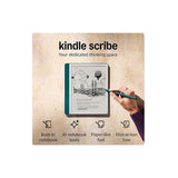 Kindle Scribe (16GB - 64GB) 2024 AI - All your notes, docs, and books, unified in one sleek hub. Powered by cutting-edge AI for instant notebook summaries. Comes with the exclusive Premium Pen