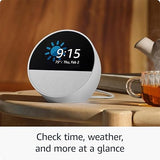 Amazon Echo Spot (2024 release), Smart alarm clock with vibrant sound + Alexa