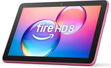 Amazon Fire HD 8 tablet (newest model), 8” HD Display, 3/4GB memory, 32/64GB, designed for portable entertainment, Black