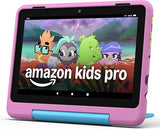 Amazon Fire HD 8 Kids Pro tablet (newest model), ages 6-12. Bright 8" HD screen, includes ad-free content, parental controls, 13-hr battery, slim case for older kids, 32GB