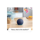 Echo Dot (5th Gen, 2022 release) | Smart Speaker With bigger vibrant sound, helpful routines and Alexa