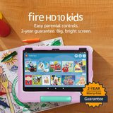 Fire HD 10 Kids (2023) - Case Colour: Pink | Ages 3–7