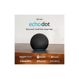 Echo Dot (5th Gen, 2022 release) | Smart Speaker With bigger vibrant sound, helpful routines and Alexa