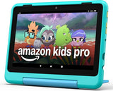 Amazon Fire HD 8 Kids Pro tablet (newest model), ages 6-12. Bright 8" HD screen, includes ad-free content, parental controls, 13-hr battery, slim case for older kids, 32GB