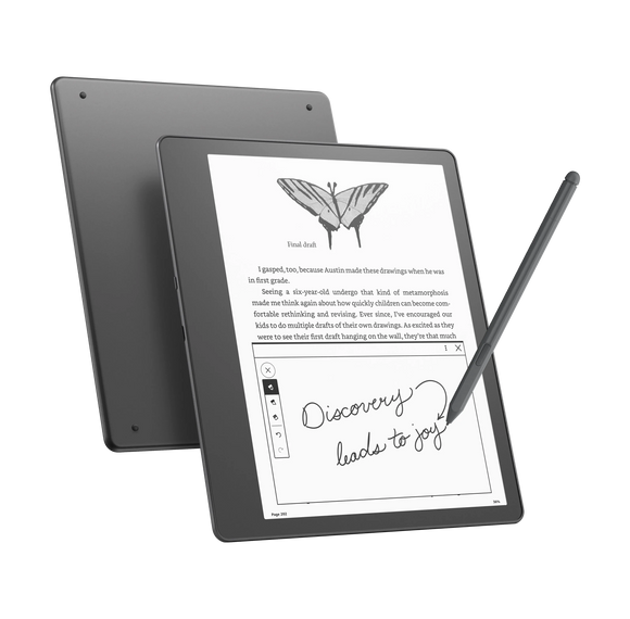 Kindle Scribe (16 GB) w/ Basic Pen, the first Kindle for reading and writing, with a 10.2” 300 ppi | Tungsten Color