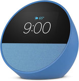 Amazon Echo Spot (2024 release), Smart alarm clock with vibrant sound + Alexa