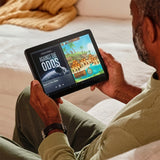 Fire HD10 (2023) Get the best-selling tablet with 3,000 kid videos already loaded, so your child can entertain them anywhere, even without Wi-Fi