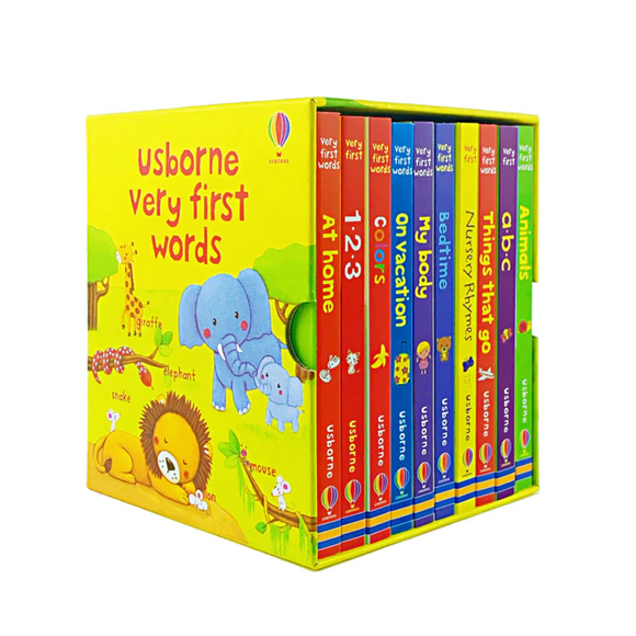 Usborne Very First Words - Book Set of 10pcs