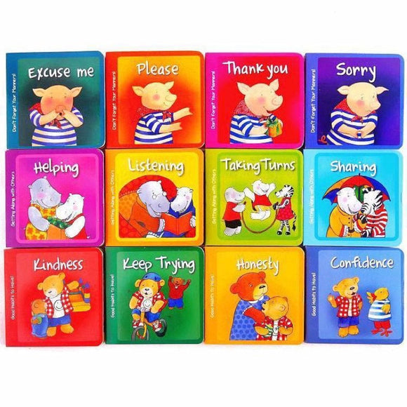 Good Manners - Book Set of 12pcs