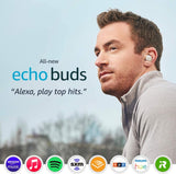 Echo Buds (2nd Gen) | True wireless Earbuds w/ Active Noise Cancellation and Alexa