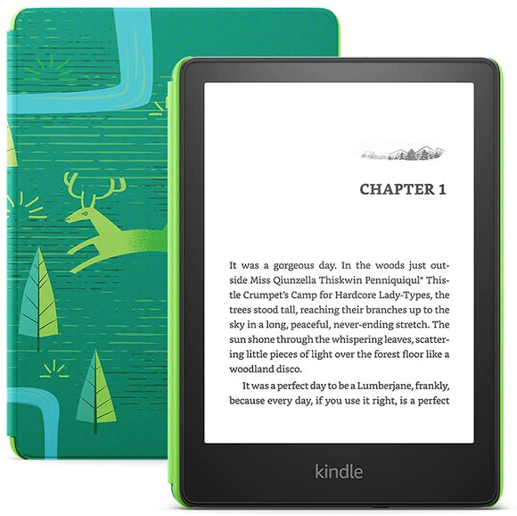 Kindle Paperwhite 2021 / 8GB - Limited Edition X Emerald Forest Cover - Ads-Free