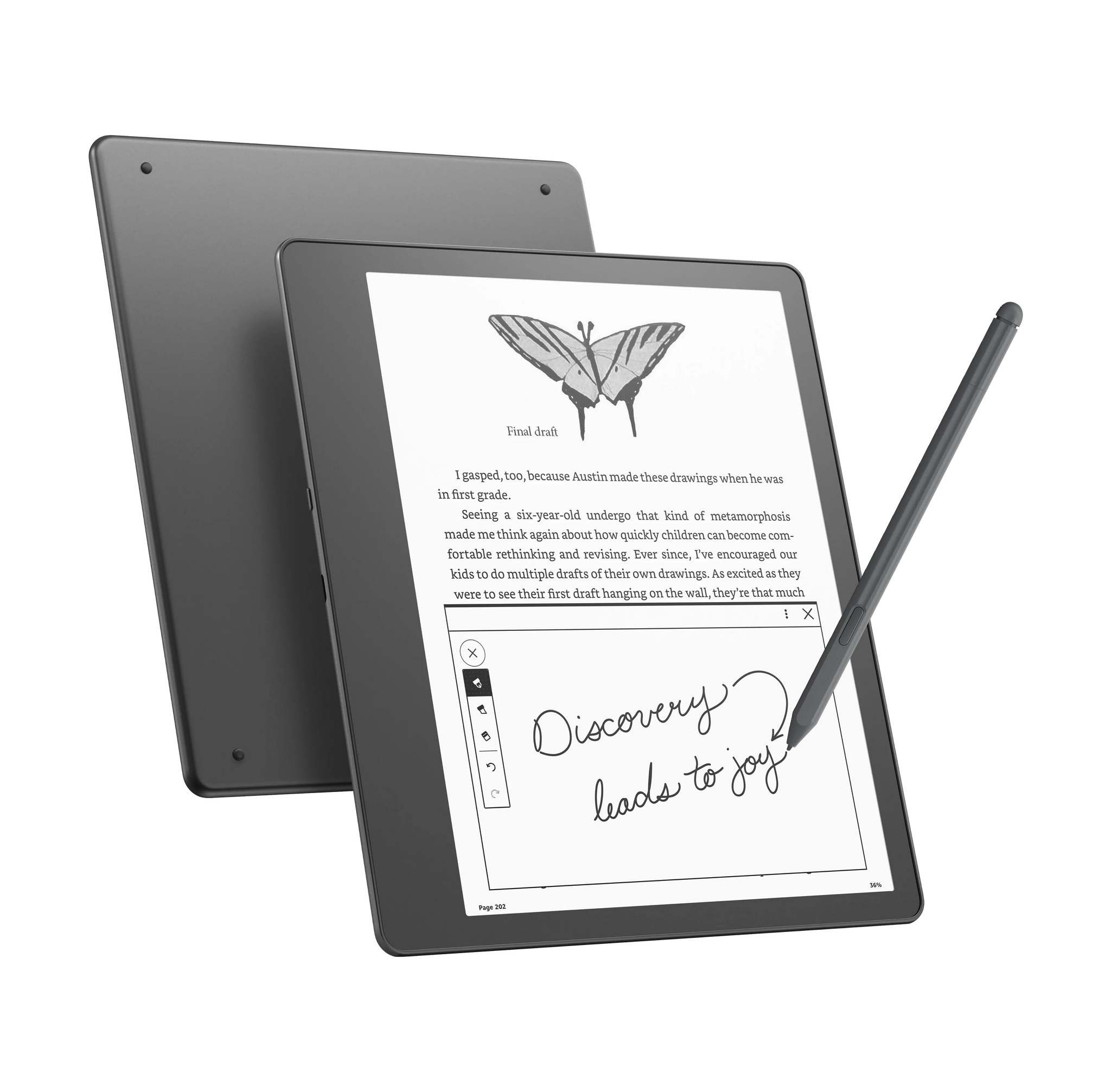 Kindle Scribe (64 GB) w/ Premium Pen, the first Kindle for reading