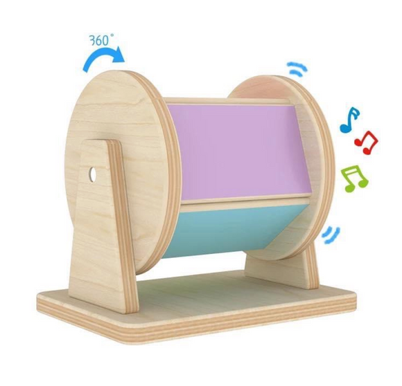 Montessori spinning drum